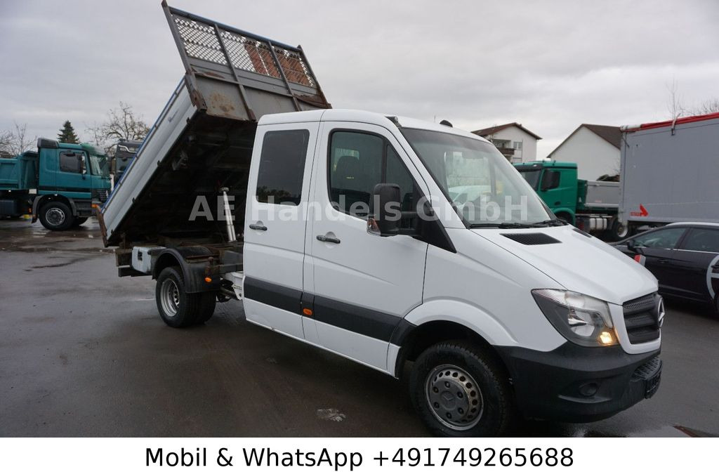 Mercedes-Benz Sprinter III 416 Doka *Manual/Klima/AHK/5To. - Automašīna ar kravas platformu, Kravas-pasažieru furgons: foto 1 Mercedes-Benz Sprinter III 416 Doka *Manual/Klima/AHK/5To. - Automašīna ar kravas platformu, Kravas-pasažieru furgons: foto 1
