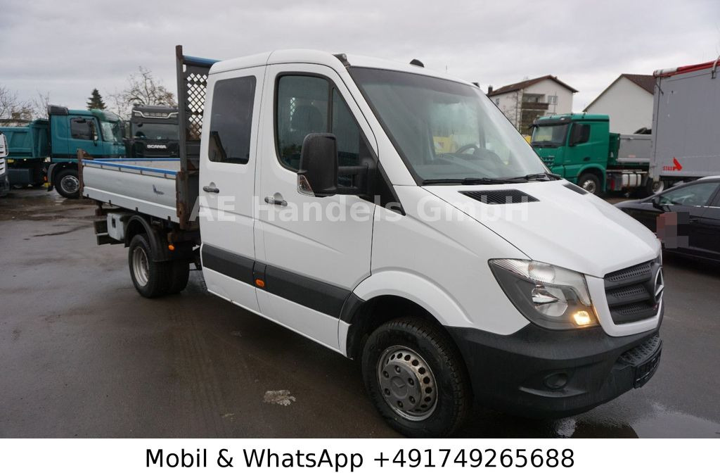 Mercedes-Benz Sprinter III 416 Doka *Manual/Klima/AHK/5To. - Automašīna ar kravas platformu, Kravas-pasažieru furgons: foto 2 Mercedes-Benz Sprinter III 416 Doka *Manual/Klima/AHK/5To. - Automašīna ar kravas platformu, Kravas-pasažieru furgons: foto 2