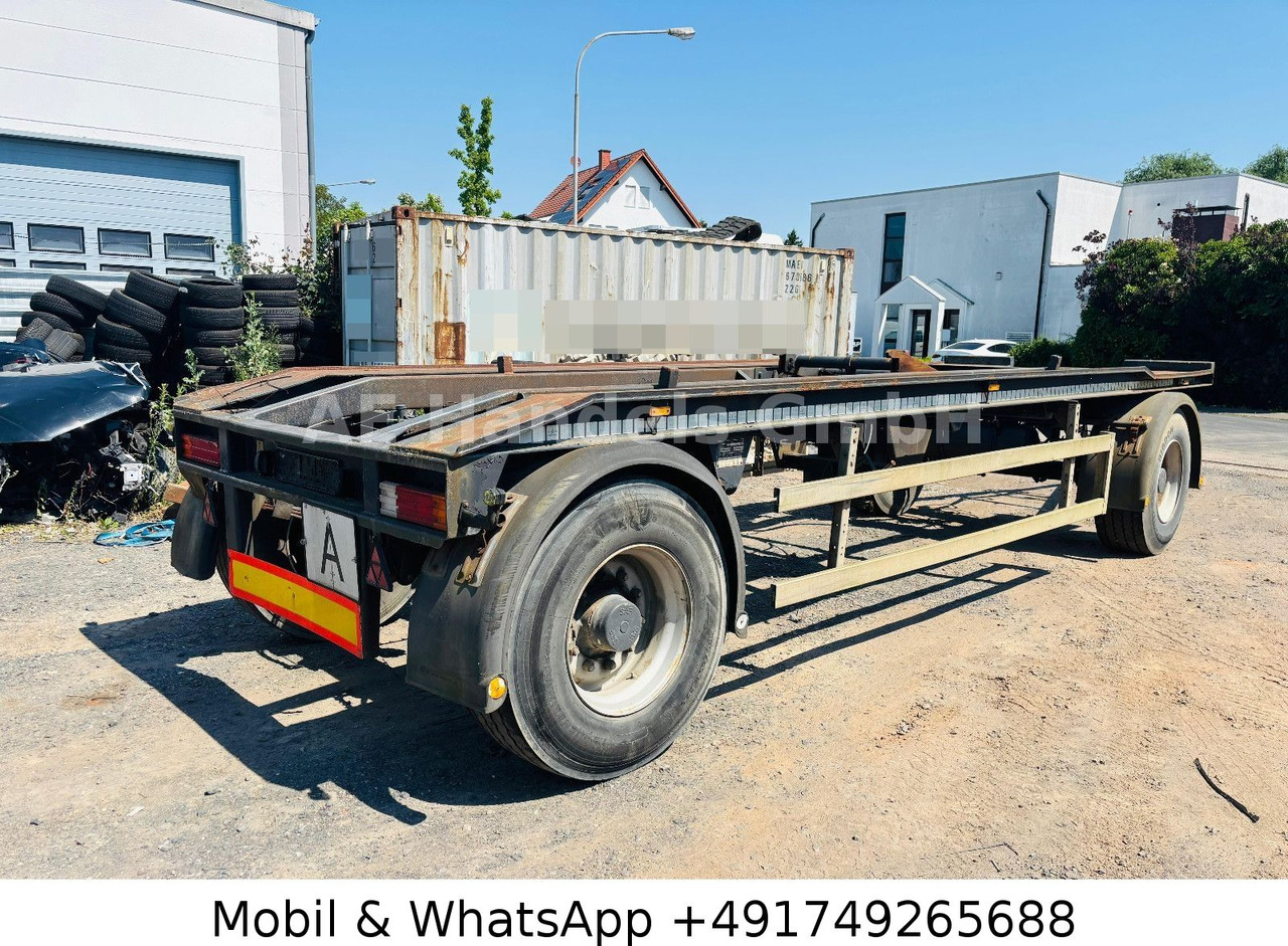 Müller-Mitteltal RA 18 Schlitten Drehschemel *TÜV-11.2025 - Multilift/ Būvgružu konteinera piekabe: foto 3 Müller-Mitteltal RA 18 Schlitten Drehschemel *TÜV-11.2025 - Multilift/ Būvgružu konteinera piekabe: foto 3