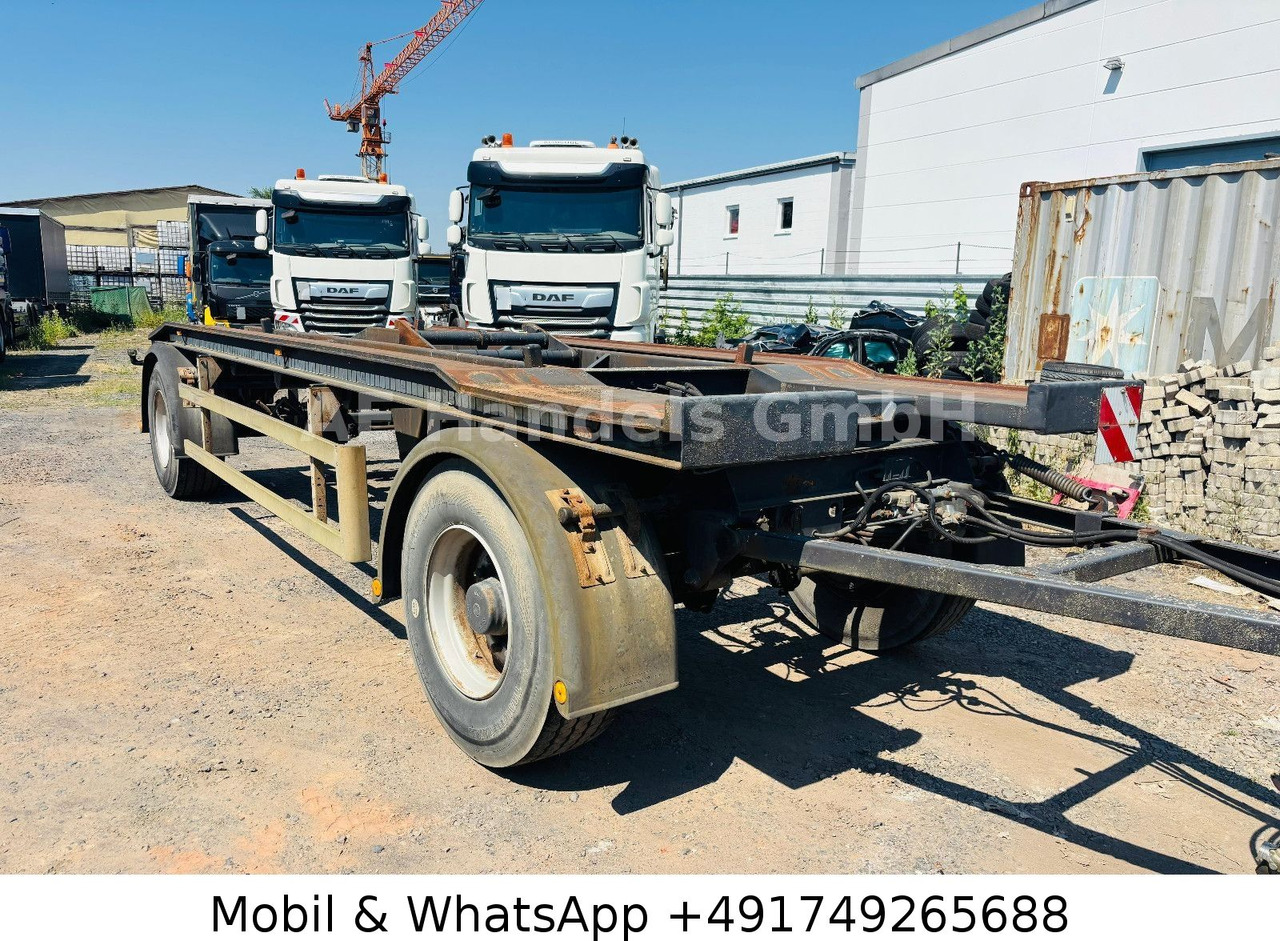 Müller-Mitteltal RA 18 Schlitten Drehschemel *TÜV-11.2025 - Multilift/ Būvgružu konteinera piekabe: foto 1 Müller-Mitteltal RA 18 Schlitten Drehschemel *TÜV-11.2025 - Multilift/ Būvgružu konteinera piekabe: foto 1