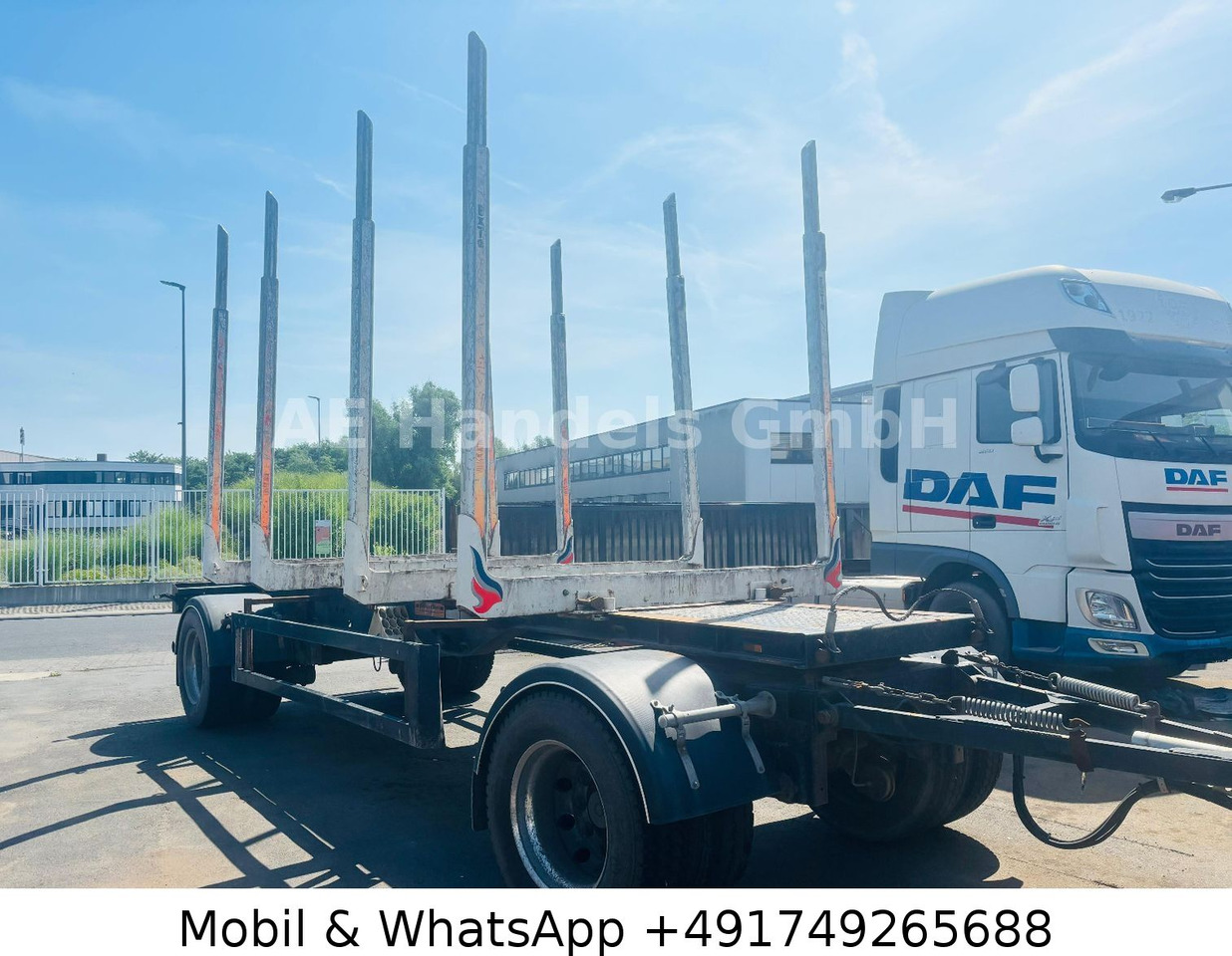 Pavic HTA Holz Drehschemel *4xEXTE / TÜV-10.2025 - Kokvedēja piekabe: foto 1 Pavic HTA Holz Drehschemel *4xEXTE / TÜV-10.2025 - Kokvedēja piekabe: foto 1
