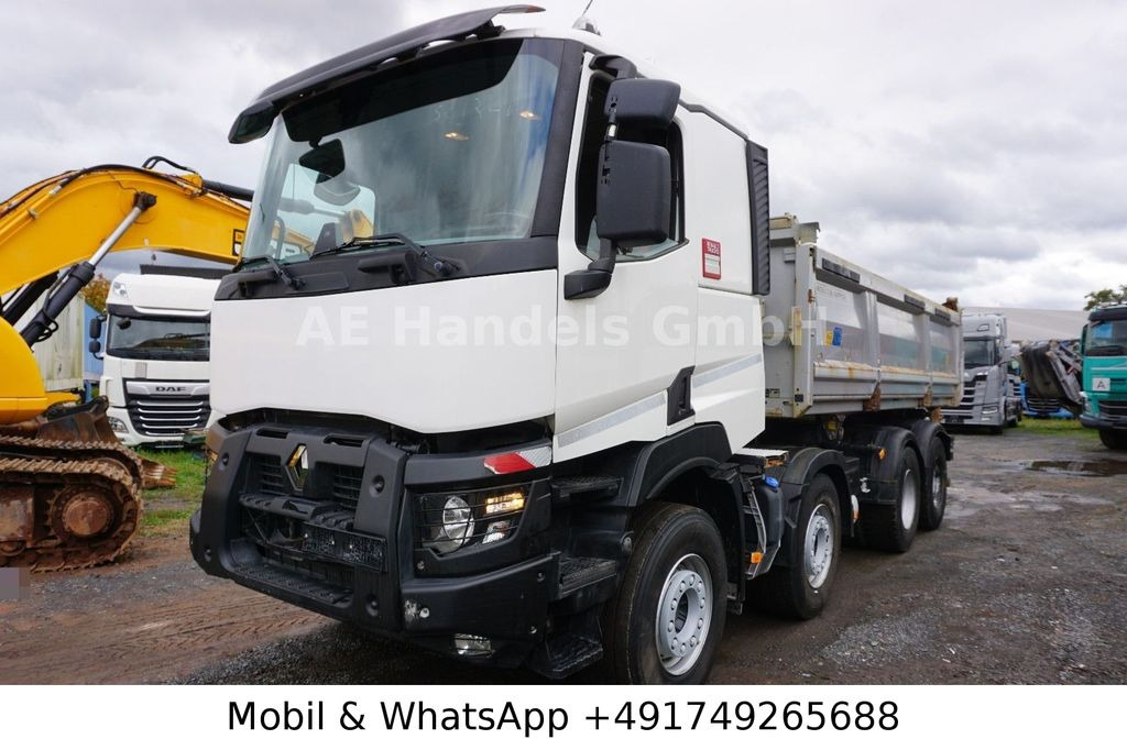 Renault C520 BB 8x4 *MEILLER-13m³ / Bordmatik / AHK - Kravas automašīna pašizgāzējs: foto 1 Renault C520 BB 8x4 *MEILLER-13m³ / Bordmatik / AHK - Kravas automašīna pašizgāzējs: foto 1