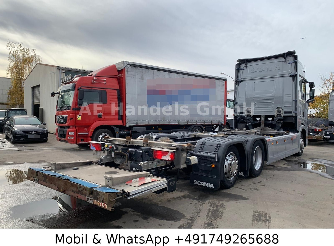 Scania S450 HighLine BDF *Retarder/Lenk+Lift/Multi/LBW - Konteineru vedējs/ Kravas automašīna ar noņemamā virsbūve: foto 5 Scania S450 HighLine BDF *Retarder/Lenk+Lift/Multi/LBW - Konteineru vedējs/ Kravas automašīna ar noņemamā virsbūve: foto 5