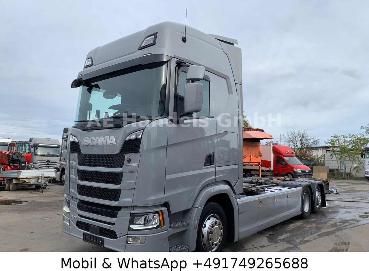 Scania S450 HighLine BDF *Retarder/Lenk+Lift/Multi/LBW - Šasija kravas automašīna: foto 1 Scania S450 HighLine BDF *Retarder/Lenk+Lift/Multi/LBW - Šasija kravas automašīna: foto 1