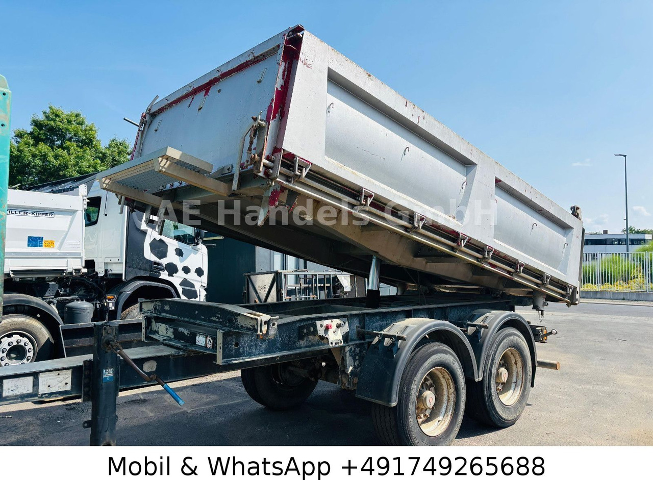 Schmitz Cargobull ZKI 18 Tandem Stahl *11m³ / Rollplane / SAF - Piekabe pašizgāzējs: foto 1 Schmitz Cargobull ZKI 18 Tandem Stahl *11m³ / Rollplane / SAF - Piekabe pašizgāzējs: foto 1
