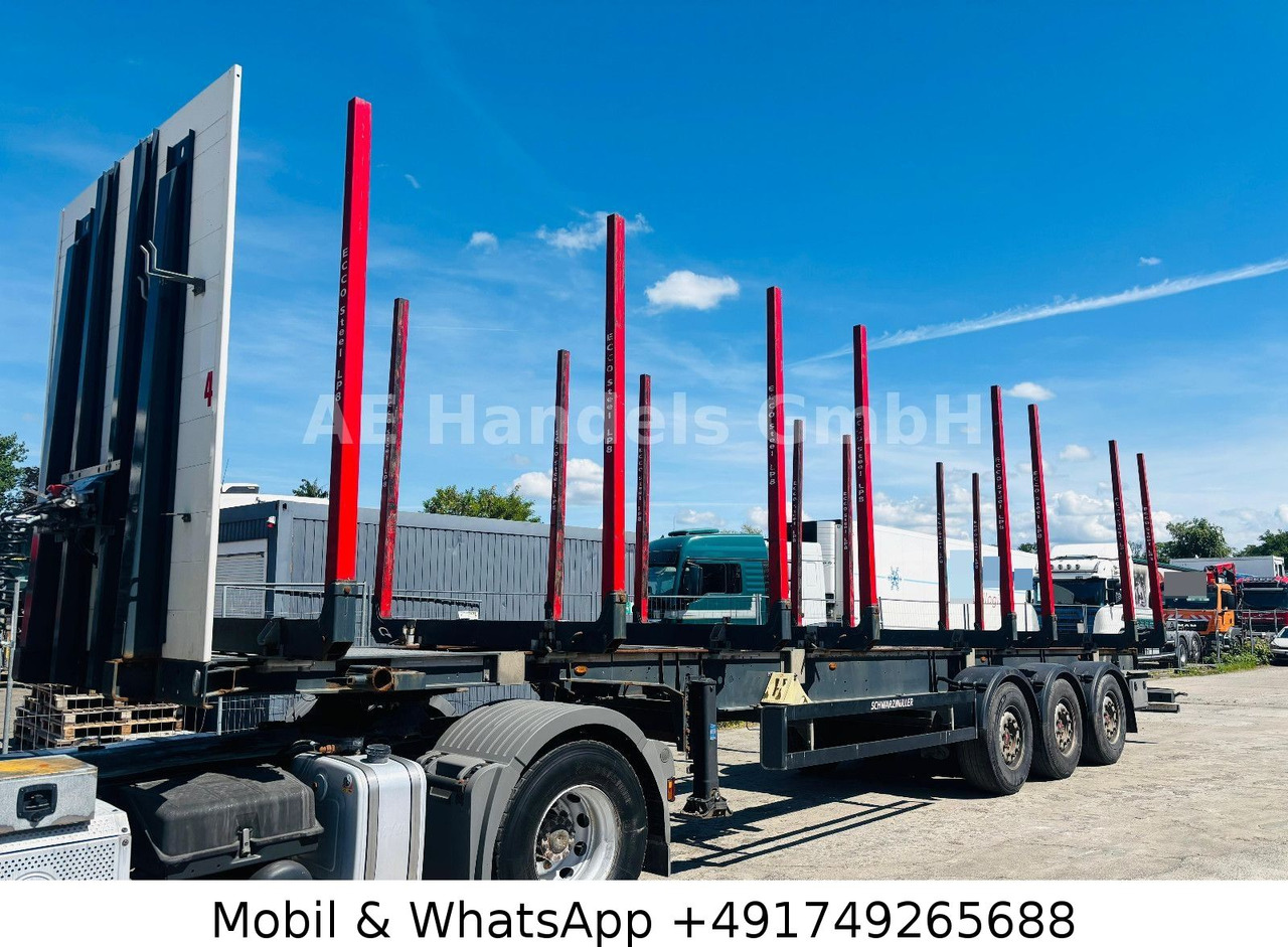 Kokvedēja puspiekabe Schwarzmüller S1 Y-Serie Lang-Holz *8x Rungen/Liftachse/Alcoa: foto 6