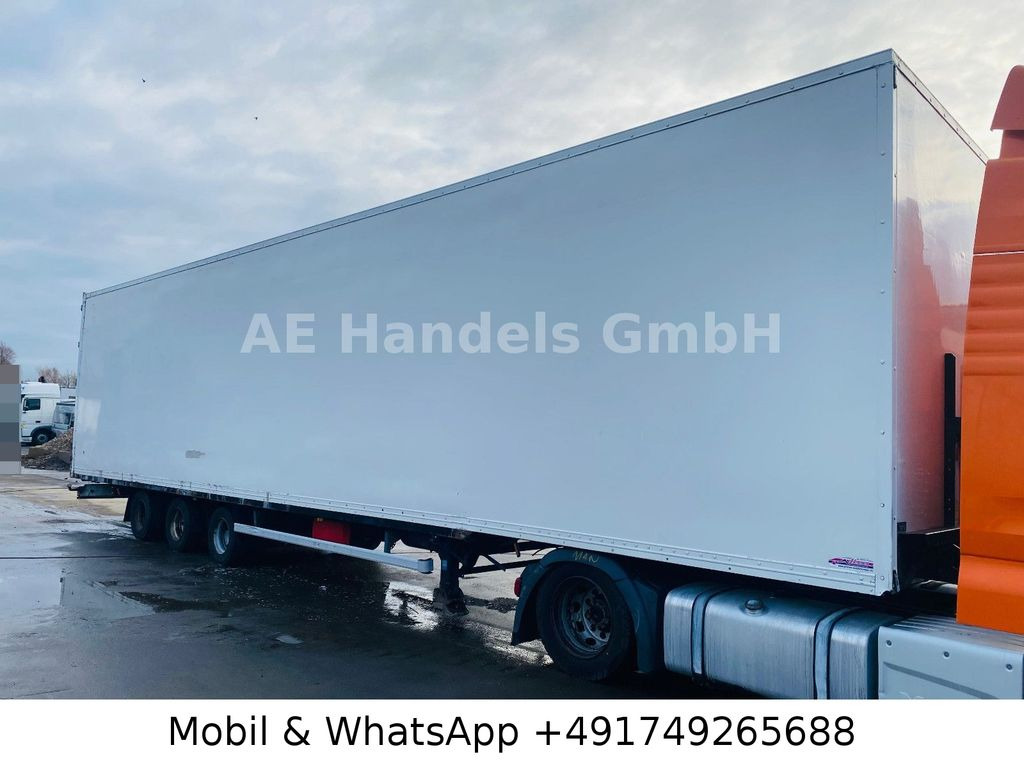 Puspiekabe slēgtā virsbūve Sommer SG24T-80LF-PN20-SD MEGA *Wabco/Scheibenbremsen: foto 11