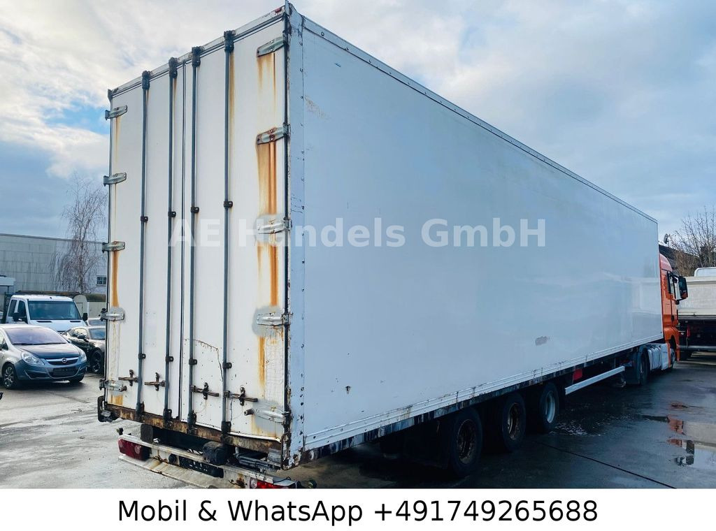 Puspiekabe slēgtā virsbūve Sommer SG24T-80LF-PN20-SD MEGA *Wabco/Scheibenbremsen: foto 8