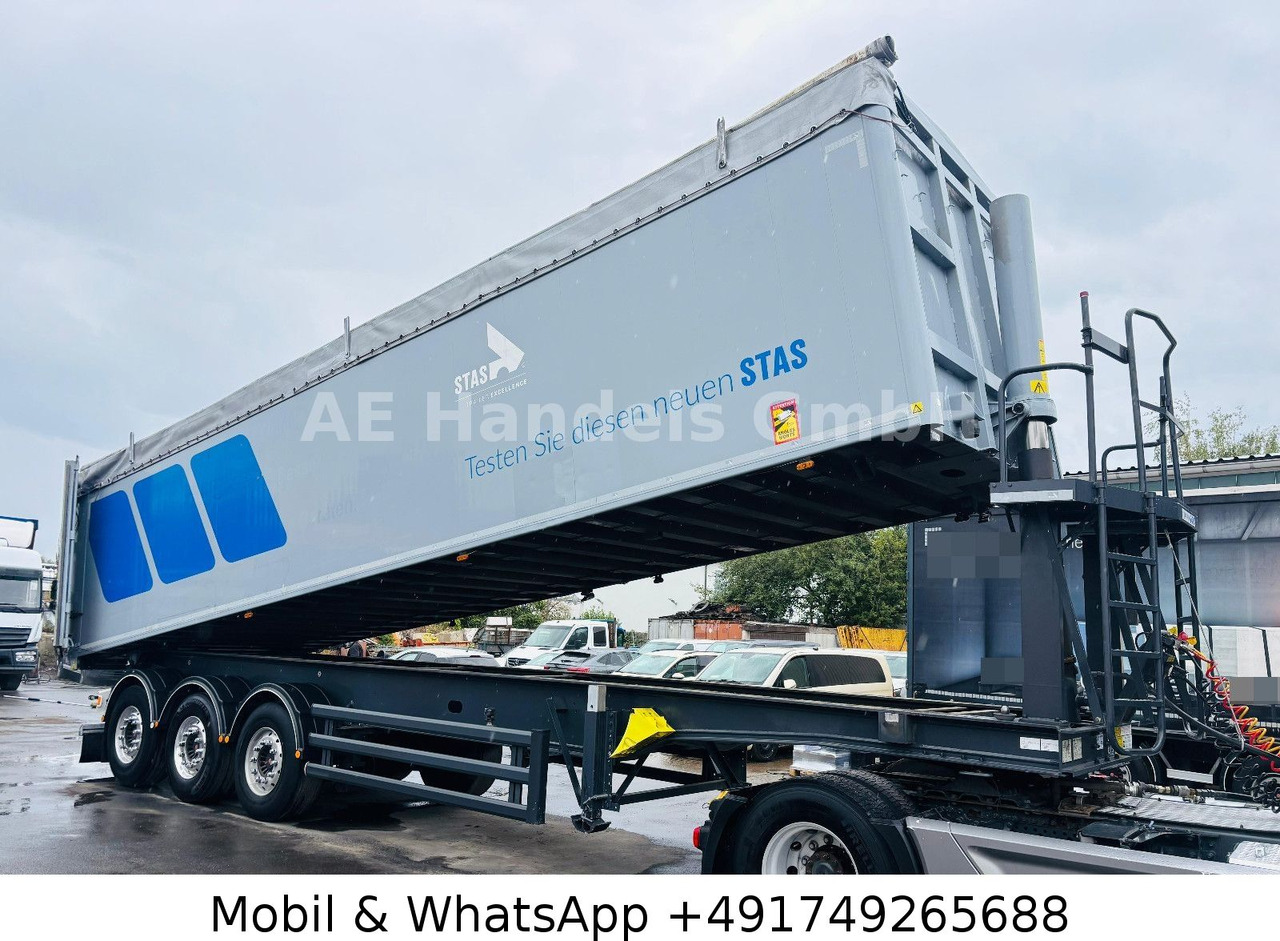 Stas S300CX *55m³/Aluminium/Lift/Alcoa/Smartboard - Puspiekabe pašizgāzējs: foto 1 Stas S300CX *55m³/Aluminium/Lift/Alcoa/Smartboard - Puspiekabe pašizgāzējs: foto 1