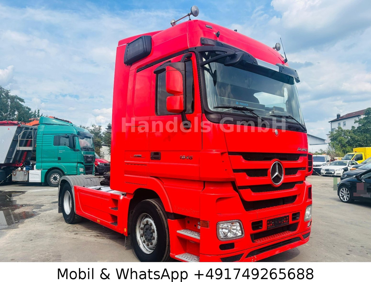 Mercedes-Benz Actros III 1846 Megaspace BL *EEV/Retarder - Vilcējs: foto 1 Mercedes-Benz Actros III 1846 Megaspace BL *EEV/Retarder - Vilcējs: foto 1