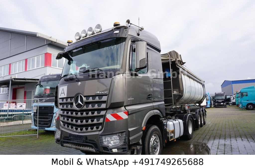 Mercedes-Benz Arocs 1853 L BL 4x4 HAD*Retarder/Hydr./LDW/Alcoa - Vilcējs: foto 1 Mercedes-Benz Arocs 1853 L BL 4x4 HAD*Retarder/Hydr./LDW/Alcoa - Vilcējs: foto 1