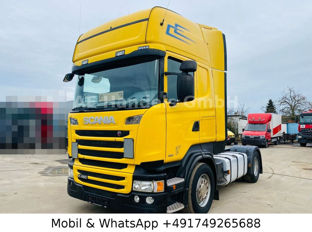 Scania R450 Topline BL *Retarder/Standklima/TÜV-02.2026 - Vilcējs: foto 1 Scania R450 Topline BL *Retarder/Standklima/TÜV-02.2026 - Vilcējs: foto 1
