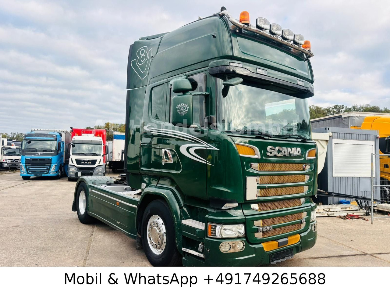 Scania R580 TopLine LL *Retarder/Standklima/ACC - Vilcējs: foto 1 Scania R580 TopLine LL *Retarder/Standklima/ACC - Vilcējs: foto 1