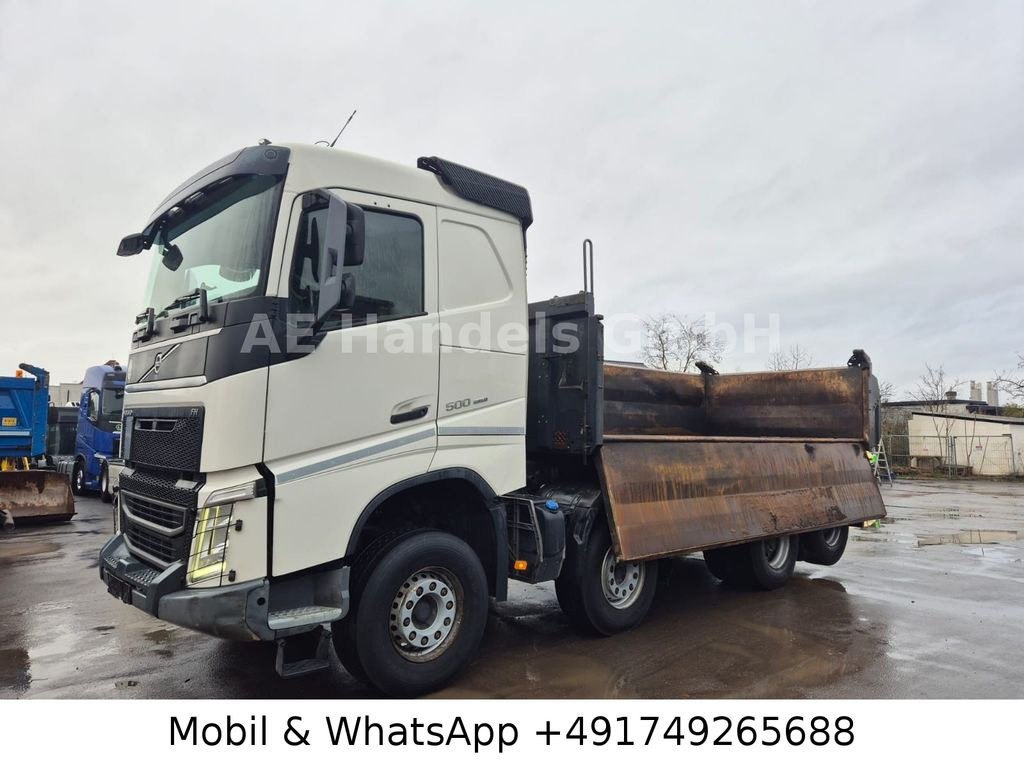 Volvo FH 500 BL 8x4 Meiller *VEB+/Bordmatik/13m³ - Kravas automašīna pašizgāzējs: foto 2 Volvo FH 500 BL 8x4 Meiller *VEB+/Bordmatik/13m³ - Kravas automašīna pašizgāzējs: foto 2