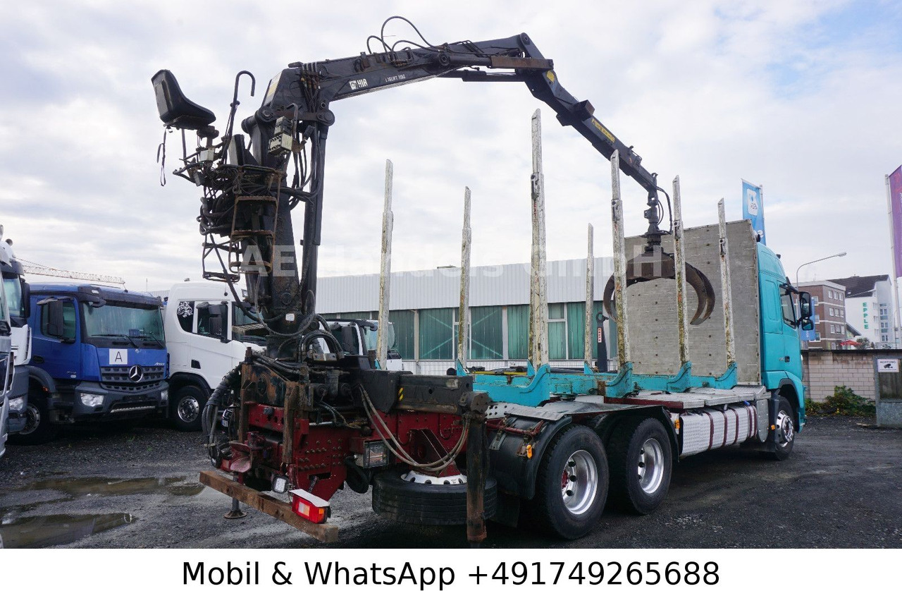 Volvo FH 540 Globe BL 6x4 Hiab 115z-80 *VEB+/AHK - Kokvedējs, Kravas auto ar manipulatoru: foto 4 Volvo FH 540 Globe BL 6x4 Hiab 115z-80 *VEB+/AHK - Kokvedējs, Kravas auto ar manipulatoru: foto 4