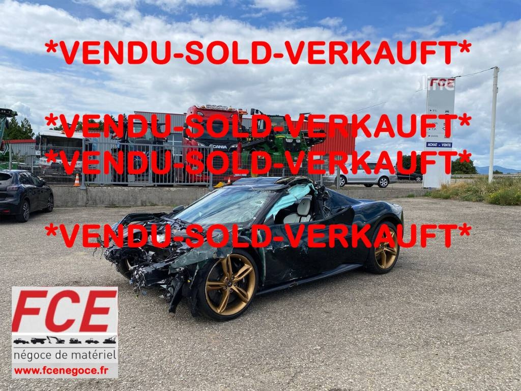 Ferrari 296 GTB 3.0Turbo Hybride / 1er Main endommagé - Vieglā automašīna: foto 1 Ferrari 296 GTB 3.0Turbo Hybride / 1er Main endommagé - Vieglā automašīna: foto 1