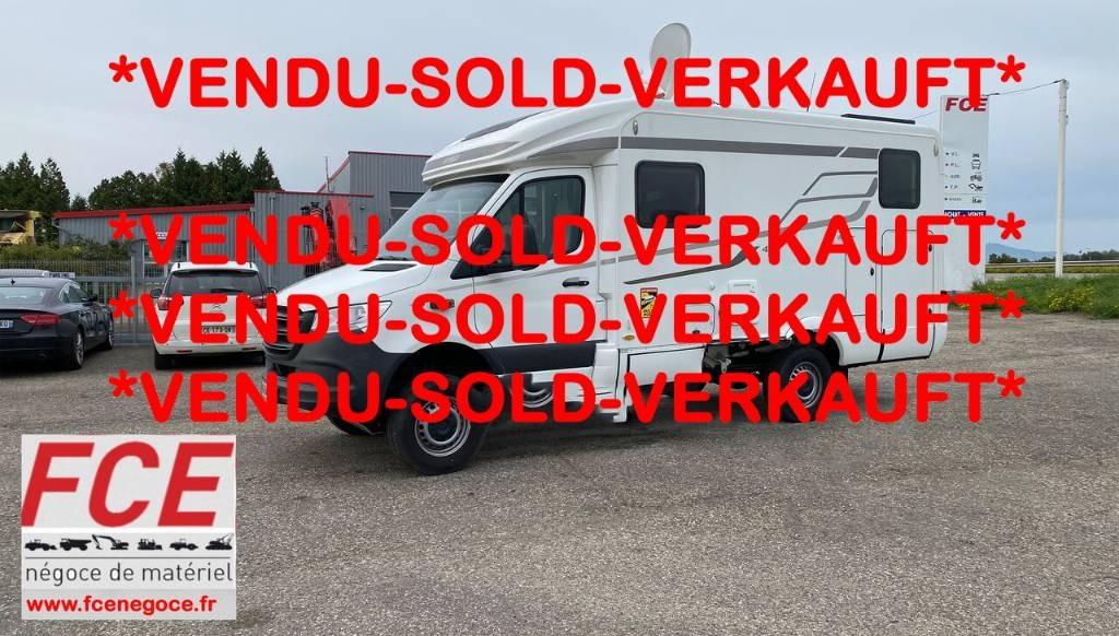 Hymer ML-T 570 -Mercedes 419 CDI 190 4x4 1er Main - Daļēji integrētais kemperis: foto 1 Hymer ML-T 570 -Mercedes 419 CDI 190 4x4 1er Main - Daļēji integrētais kemperis: foto 1