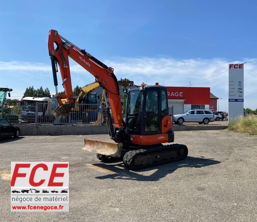 Kubota U55-4 1er Main/Certificat CE endommagée - Mini-ekskavators: foto 1 Kubota U55-4 1er Main/Certificat CE endommagée - Mini-ekskavators: foto 1
