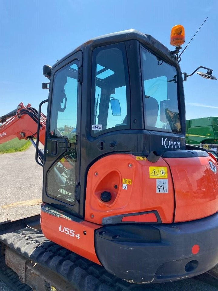 Mini-ekskavators Kubota U55-4 1er Main/Certificat CE endommagée: foto 27