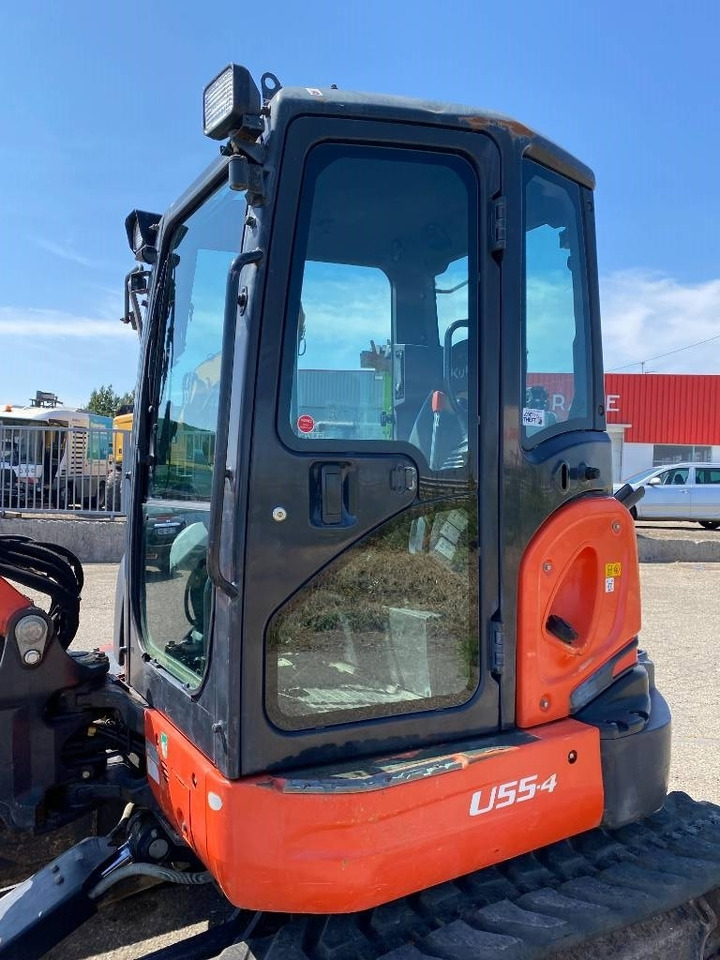 Mini-ekskavators Kubota U55-4 1er Main/Certificat CE endommagée: foto 26