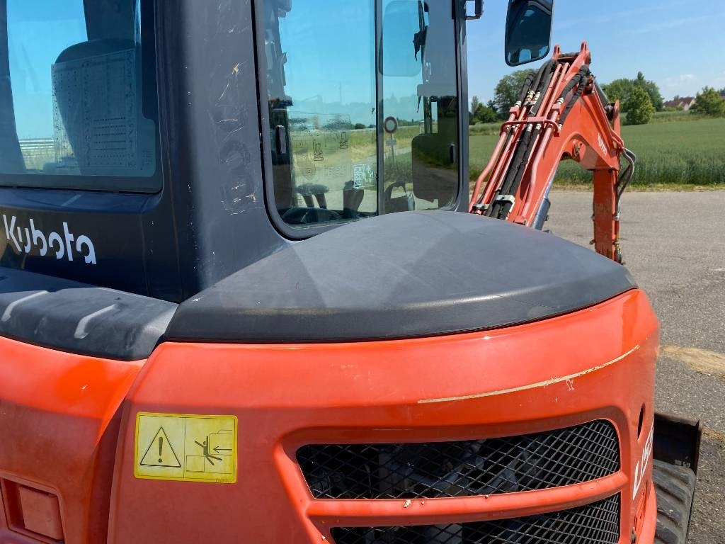 Mini-ekskavators Kubota U55-4 1er Main/Certificat CE endommagée: foto 39