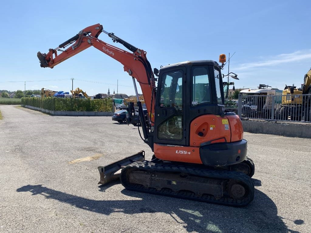 Mini-ekskavators Kubota U55-4 1er Main/Certificat CE endommagée: foto 6