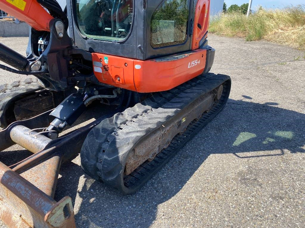 Mini-ekskavators Kubota U55-4 1er Main/Certificat CE endommagée: foto 25