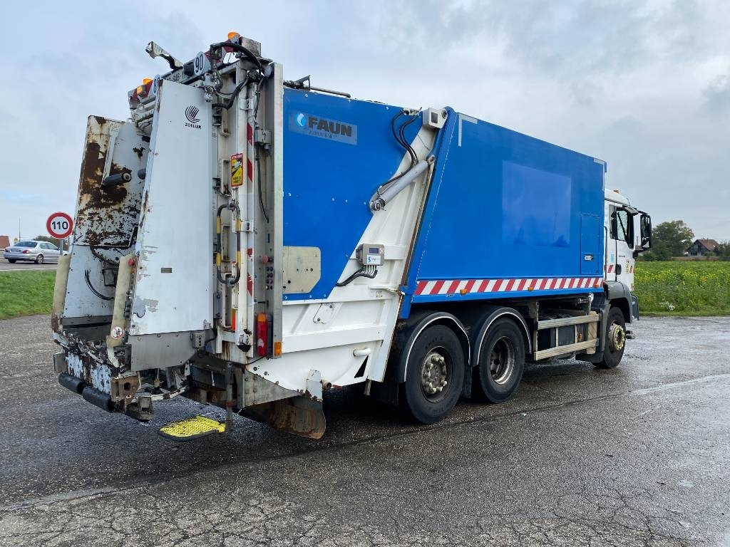 MAN TGS 26.360-6x2 FAUN VR5Z/ZÖLLER endommagé - Atkritumu vedējs: foto 5 MAN TGS 26.360-6x2 FAUN VR5Z/ZÖLLER endommagé - Atkritumu vedējs: foto 5