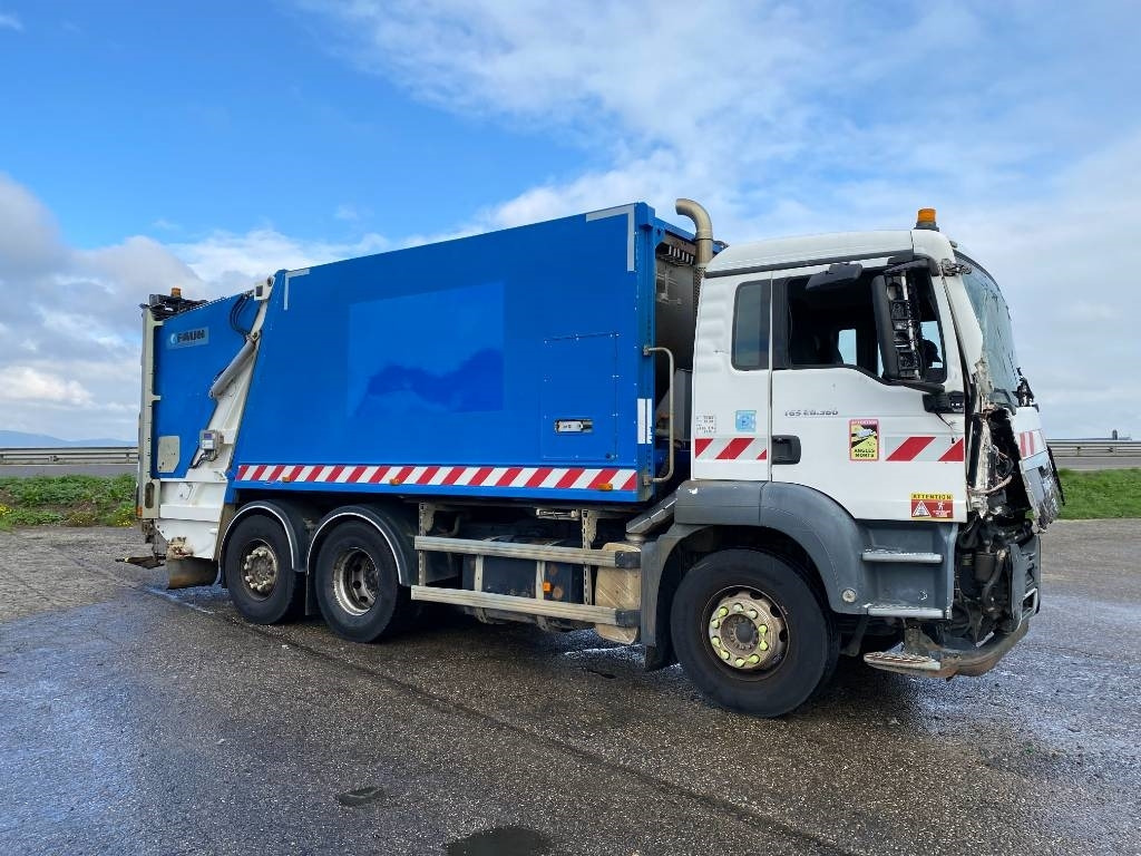 MAN TGS 26.360-6x2 FAUN VR5Z/ZÖLLER endommagé - Atkritumu vedējs: foto 4 MAN TGS 26.360-6x2 FAUN VR5Z/ZÖLLER endommagé - Atkritumu vedējs: foto 4