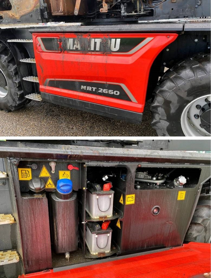 Teleskopiskais iekrāvējs Manitou MRT 2660/360-160Y-ST5/S1 1er Main endommagé: foto 20