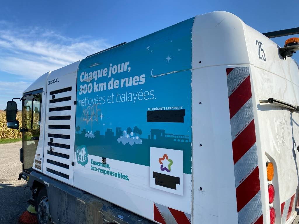 Ielu tīrīšanas mašīna Ravo CR 540 Euro6 Certificat CE / Origine Française: foto 27