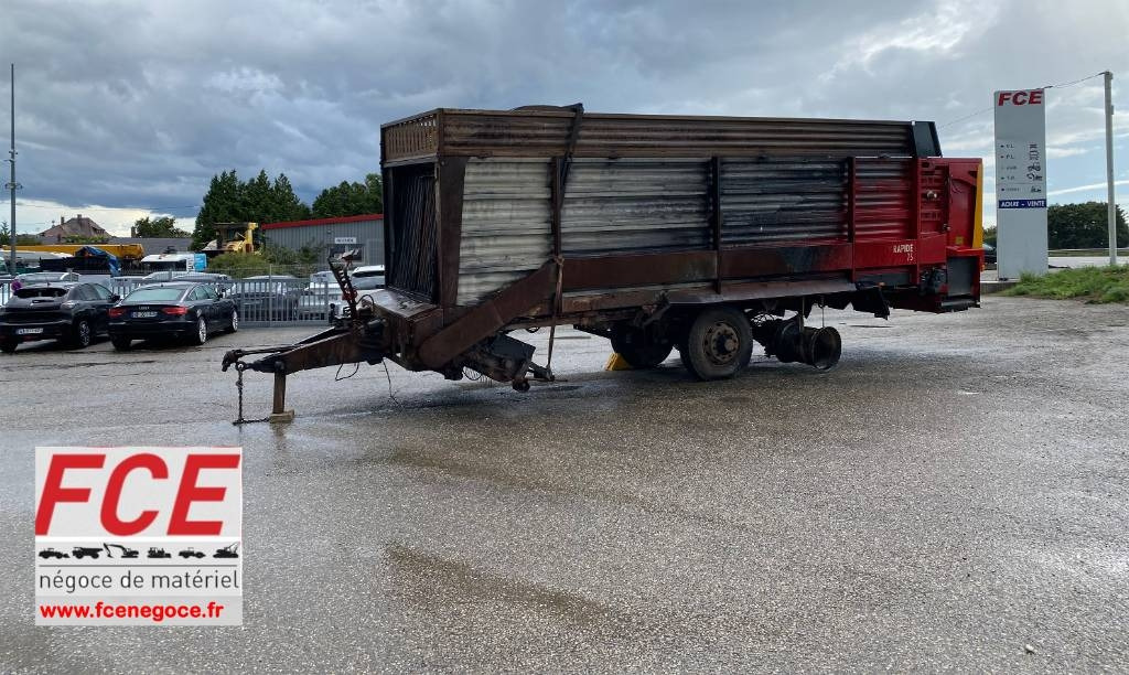 Schuitemaker RAPIDE 75 - 40Km/h endommagée - Savācējpiekabe: foto 1 Schuitemaker RAPIDE 75 - 40Km/h endommagée - Savācējpiekabe: foto 1