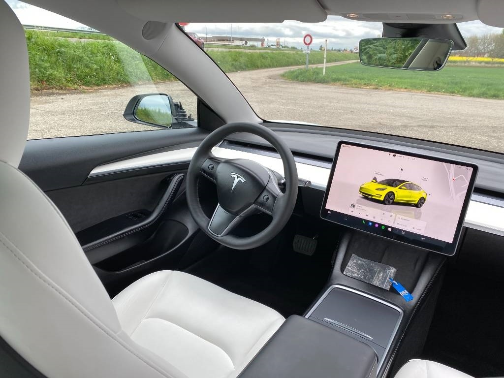 Vieglā automašīna Tesla MODEL 3 5YJ3 - Rwd-Carte Grise Française endommagé: foto 44