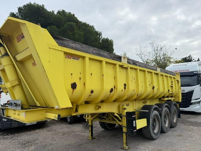 FRUEHAUF TRAILOR BENNE TP ACIER 3 ESSIEUX - Puspiekabe pašizgāzējs: foto 1 FRUEHAUF TRAILOR BENNE TP ACIER 3 ESSIEUX - Puspiekabe pašizgāzējs: foto 1