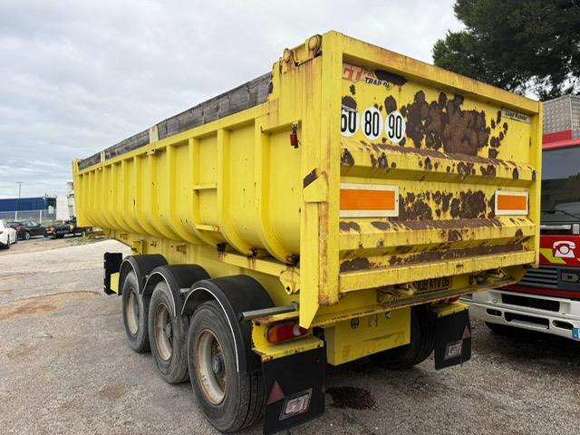 FRUEHAUF TRAILOR BENNE TP ACIER 3 ESSIEUX - Puspiekabe pašizgāzējs: foto 2 FRUEHAUF TRAILOR BENNE TP ACIER 3 ESSIEUX - Puspiekabe pašizgāzējs: foto 2