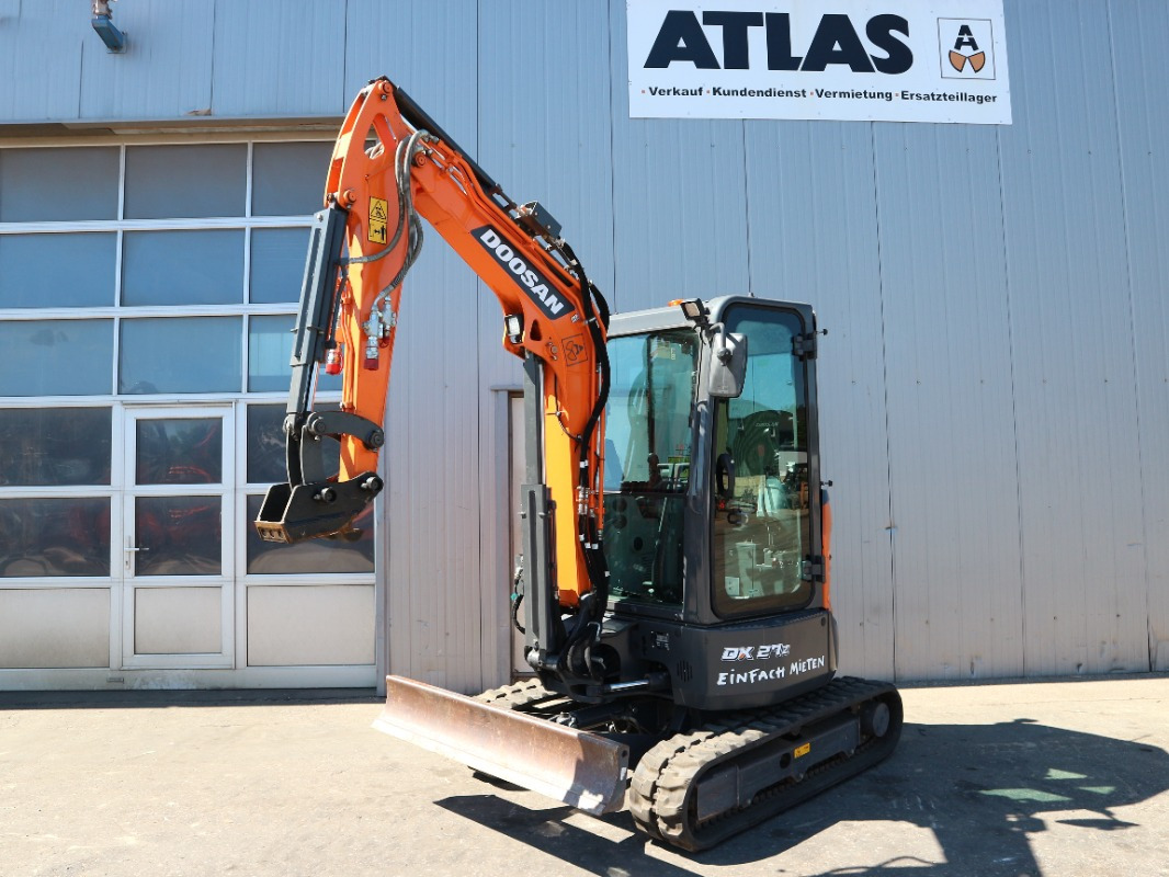 Doosan DX27Z-7 - Mini-ekskavators: foto 1 Doosan DX27Z-7 - Mini-ekskavators: foto 1