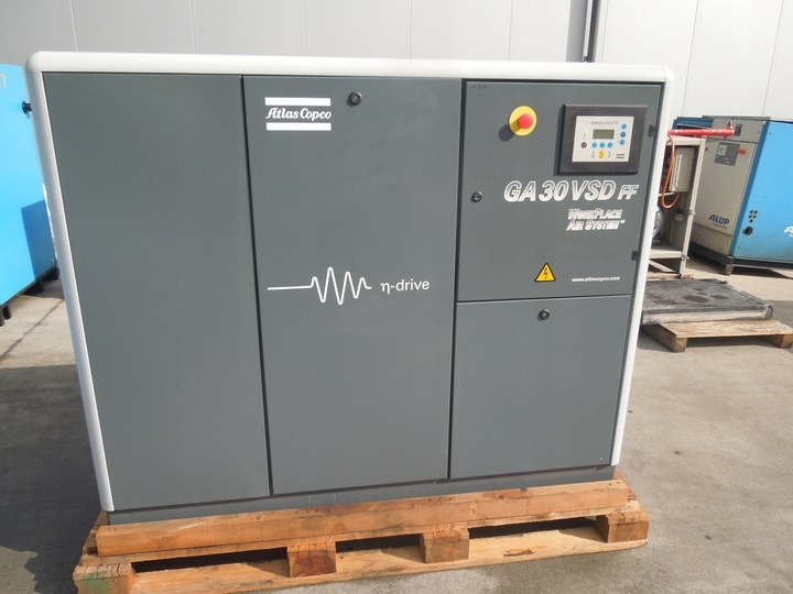 Atlas Copco GA30VSDFF - Gaisa kompresors: foto 1 Atlas Copco GA30VSDFF - Gaisa kompresors: foto 1