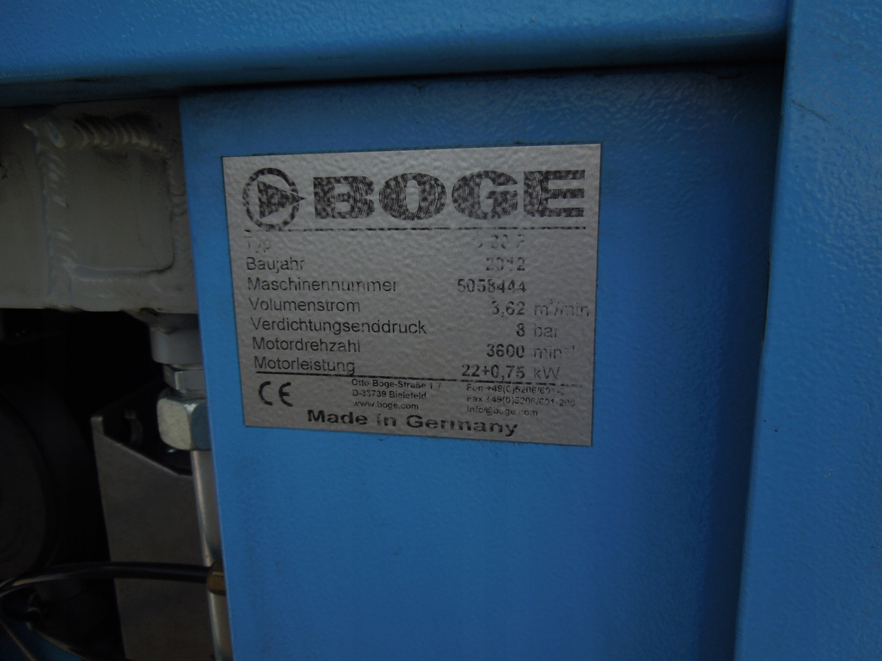 Boge C30F - Gaisa kompresors: foto 4 Boge C30F - Gaisa kompresors: foto 4