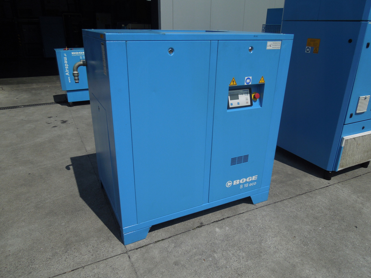 Boge S18ECO - Gaisa kompresors: foto 1 Boge S18ECO - Gaisa kompresors: foto 1