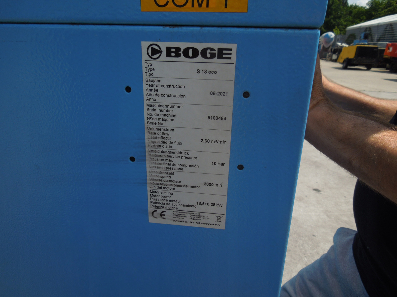 Boge S18ECO - Gaisa kompresors: foto 4 Boge S18ECO - Gaisa kompresors: foto 4