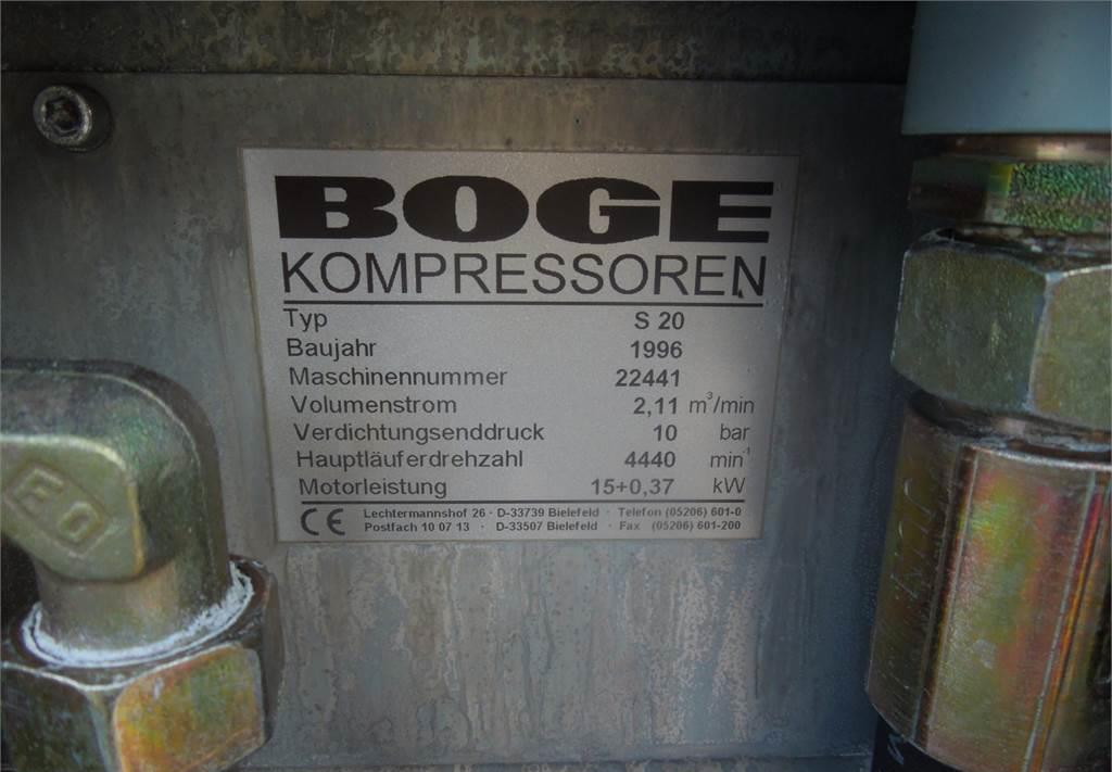 Boge SPRĘŻARKA ŚRUBOWA S20 15KW - Gaisa kompresors: foto 3 Boge SPRĘŻARKA ŚRUBOWA S20 15KW - Gaisa kompresors: foto 3