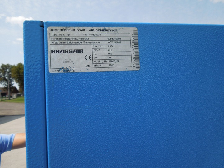 GRASSAIR RLR 40 8B RLR 40 8B - Gaisa kompresors: foto 4 GRASSAIR RLR 40 8B RLR 40 8B - Gaisa kompresors: foto 4