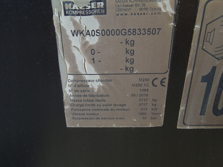 KAESER M250 - Gaisa kompresors: foto 3 KAESER M250 - Gaisa kompresors: foto 3