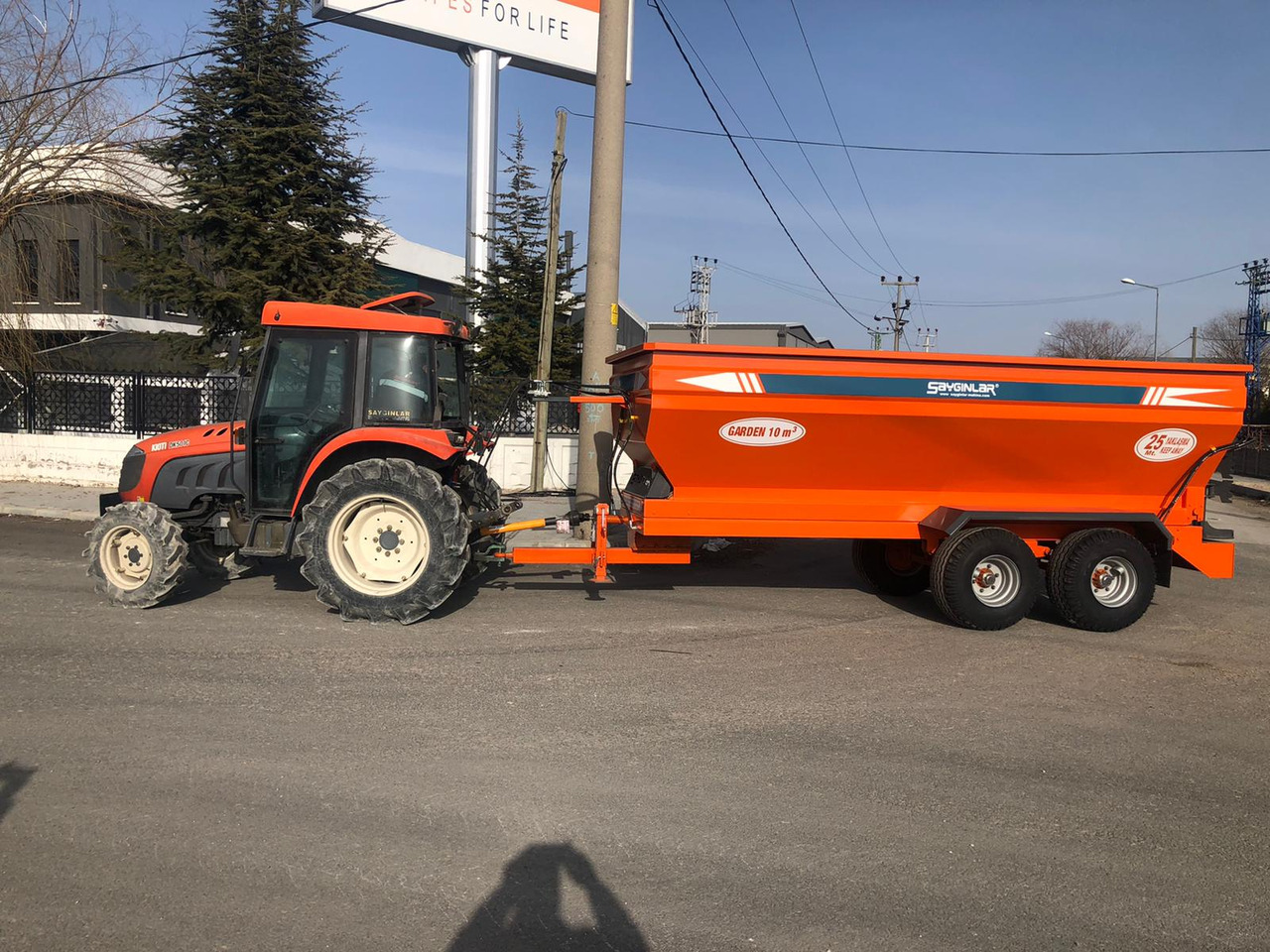 SAYGINLAR GARDEN 10 TON - Organisko mēslu izkliedētājs: foto 5 SAYGINLAR GARDEN 10 TON - Organisko mēslu izkliedētājs: foto 5