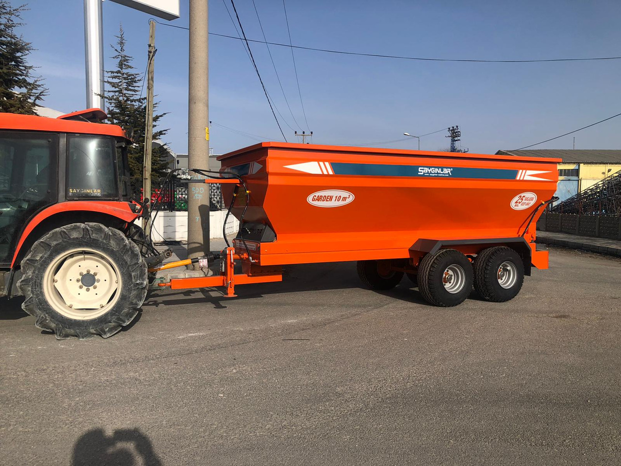 SAYGINLAR GARDEN 10 TON - Organisko mēslu izkliedētājs: foto 4 SAYGINLAR GARDEN 10 TON - Organisko mēslu izkliedētājs: foto 4