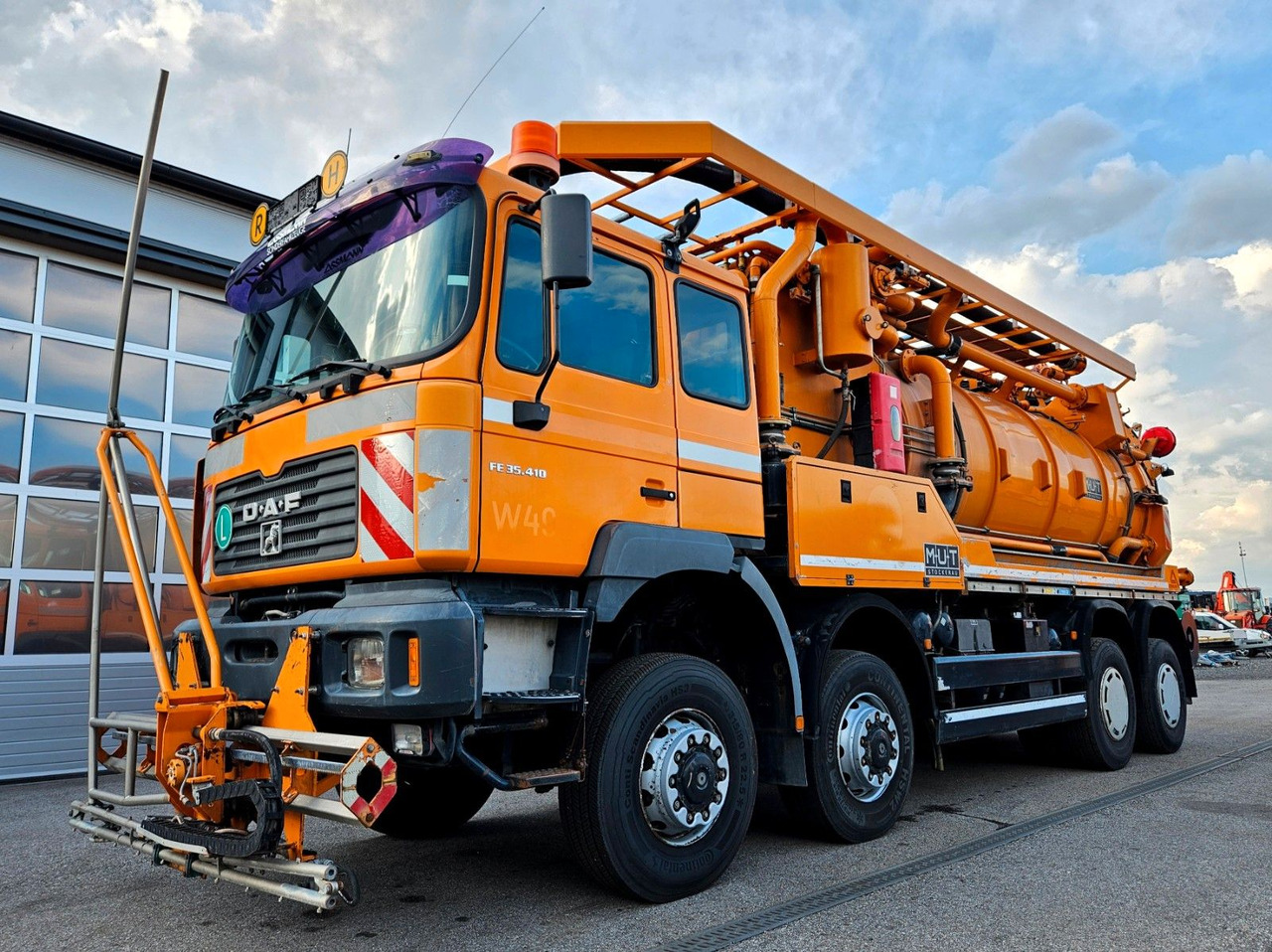 MAN FE35.410 8x6 Assmann Kanalspüler V2A Recycling - Asenizācijas mašīna: foto 1 MAN FE35.410 8x6 Assmann Kanalspüler V2A Recycling - Asenizācijas mašīna: foto 1