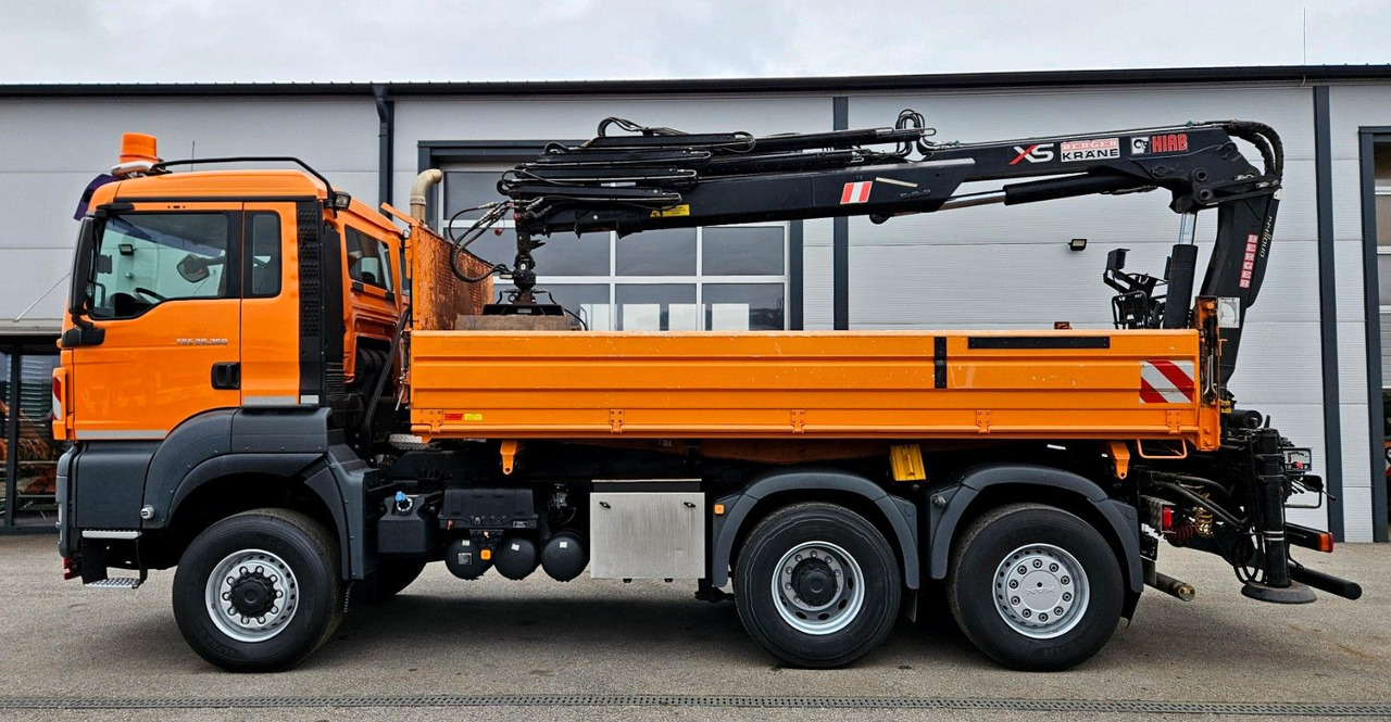 MAN TGS 28.360 6x4-4 HIAB 144E-4 Kran Euro5 - Kravas automašīna pašizgāzējs, Kravas auto ar manipulatoru: foto 5 MAN TGS 28.360 6x4-4 HIAB 144E-4 Kran Euro5 - Kravas automašīna pašizgāzējs, Kravas auto ar manipulatoru: foto 5