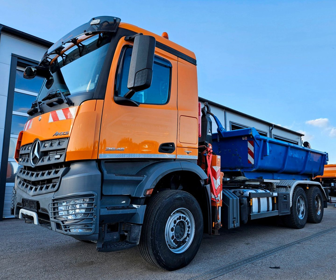 Mercedes-Benz AROCS 2645 6x4 Kran Atlas 240.2E A4 - Pacēlājs ar āķi, Kravas auto ar manipulatoru: foto 1 Mercedes-Benz AROCS 2645 6x4 Kran Atlas 240.2E A4 - Pacēlājs ar āķi, Kravas auto ar manipulatoru: foto 1