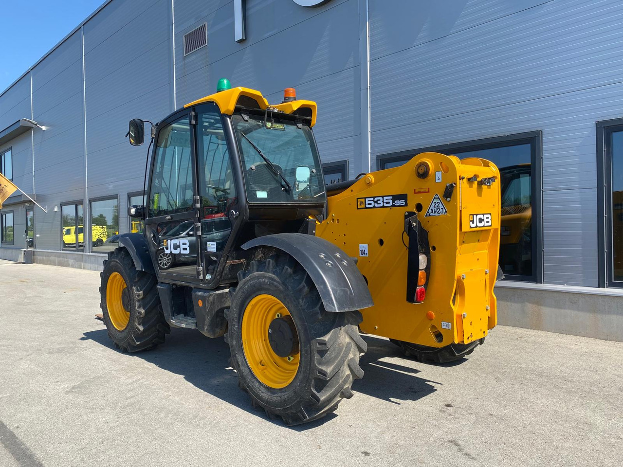 JCB 535-95 - Teleskopiskais iekrāvējs: foto 5 JCB 535-95 - Teleskopiskais iekrāvējs: foto 5