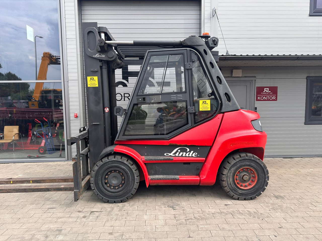 Linde H80D-01 - Dīzeļiekrāvējs: foto 2 Linde H80D-01 - Dīzeļiekrāvējs: foto 2